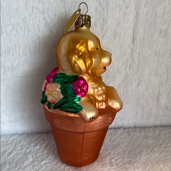 Discovery Channel Christmas Puppy hand Painted - Picture 3 of 3